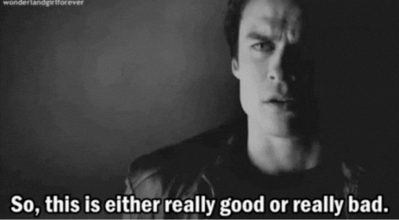 so, this is either really good or really bad