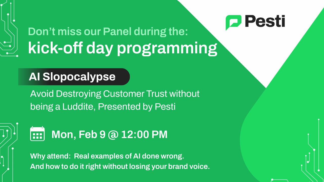 Don’t miss our Panel during the kick-off day programming